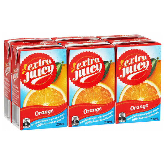Extra Juicy Orange 6 X 250ml , Grocery-Drinks - HFM, Harris Farm Markets
