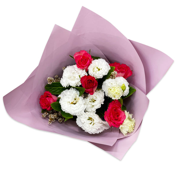 Flowers Lisianthus Rose Bouquet | Harris Farm Online