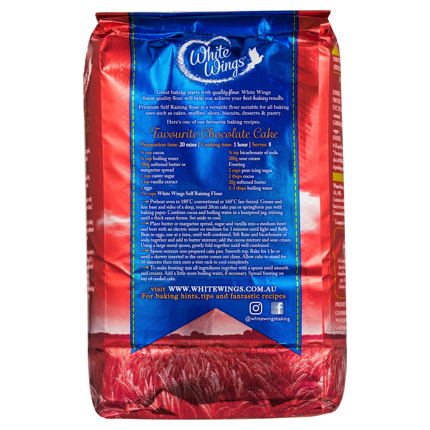  White Wings Self Raising Flour | Harris Farm Online