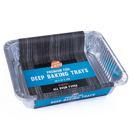 Cook Easy Foil Roasting Tray Deep 3 trays | Harris Farm Online