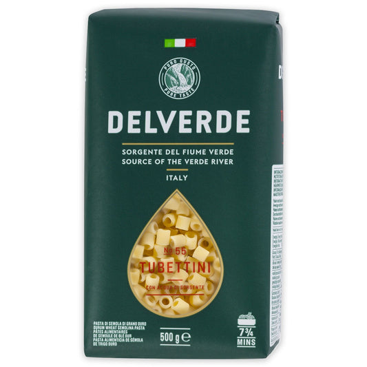 Delverde Tubettini N.55 500g | Harris Farm Online