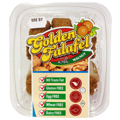Golden Falafel Walnut 6pk , Frdg3-Meals - HFM, Harris Farm Markets
