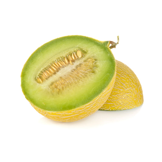 Melon Golden Moon Rockmelon half