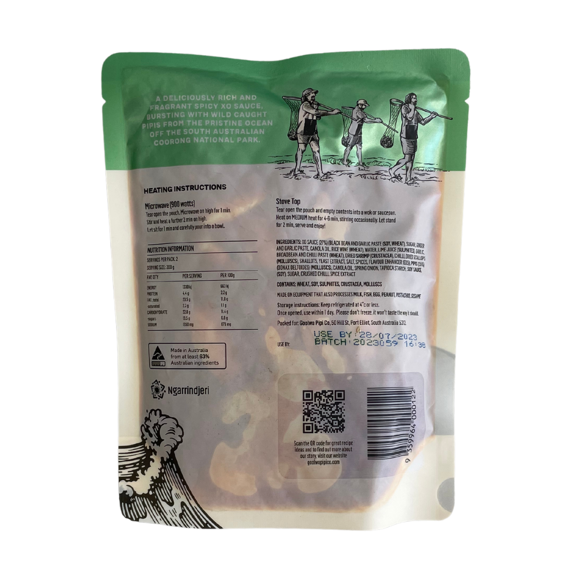 Goolwa Pipi Co Spicy XO Sauce 400g