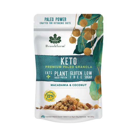 Brookfarm Keto Premium Paleo Granola | Harris Farm Online