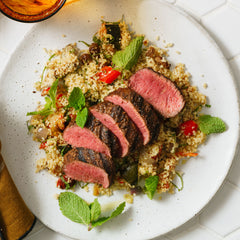 Spiced Lamb -with Roasted Vegetable Couscous | Harris Farm Online