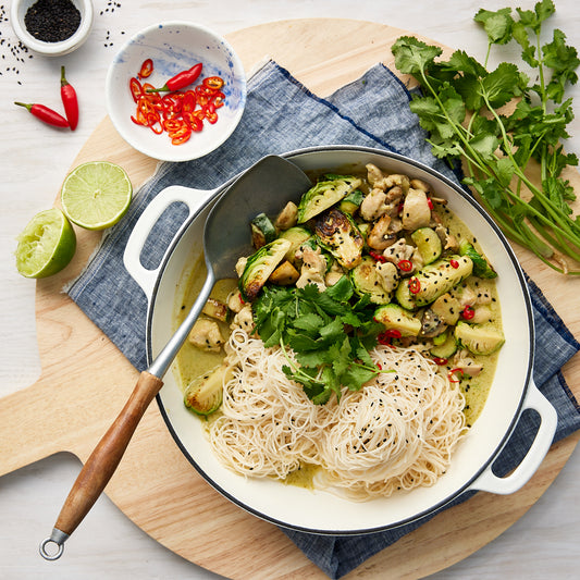 Green Chicken Curry - with Vermicelli Noodles
