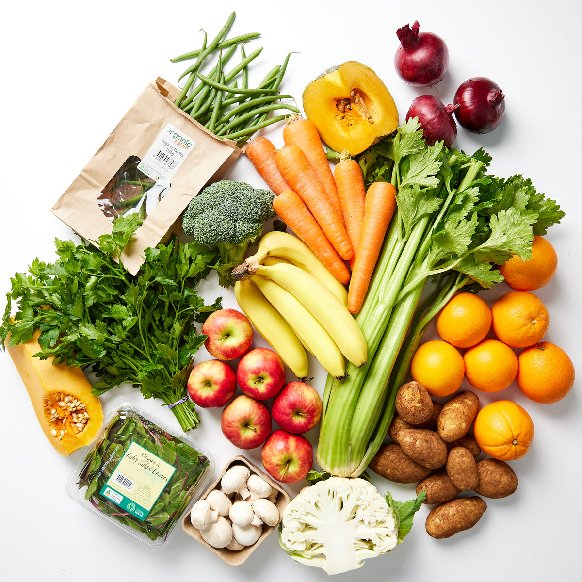 Organic Fruit and Veg Box XL | Harris Farm Online