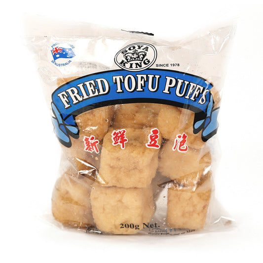 Soya King Fried Puffs Tofu 200g , Frdg3-Asian - HFM, Harris Farm Markets
