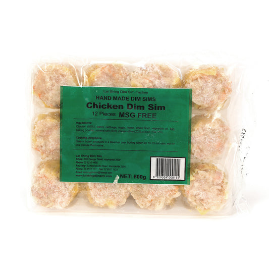 Laishing Dim Sim Chicken 600g , Frdg3-Asian - HFM, Harris Farm Markets
