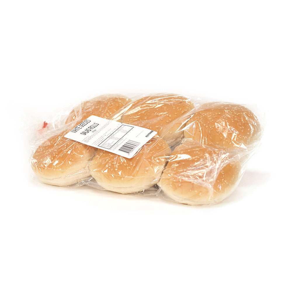 Harris Farm Quality Roll White Seeded 450g , Z-Bakery - HFM, Harris Farm Markets
