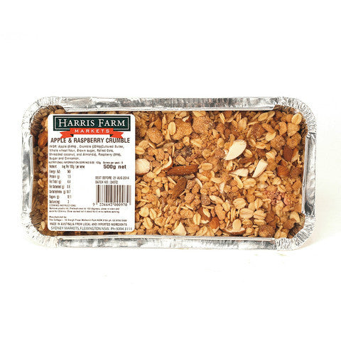 The Cottage - Crumble Apple & Raspberry | Harris Farm Online