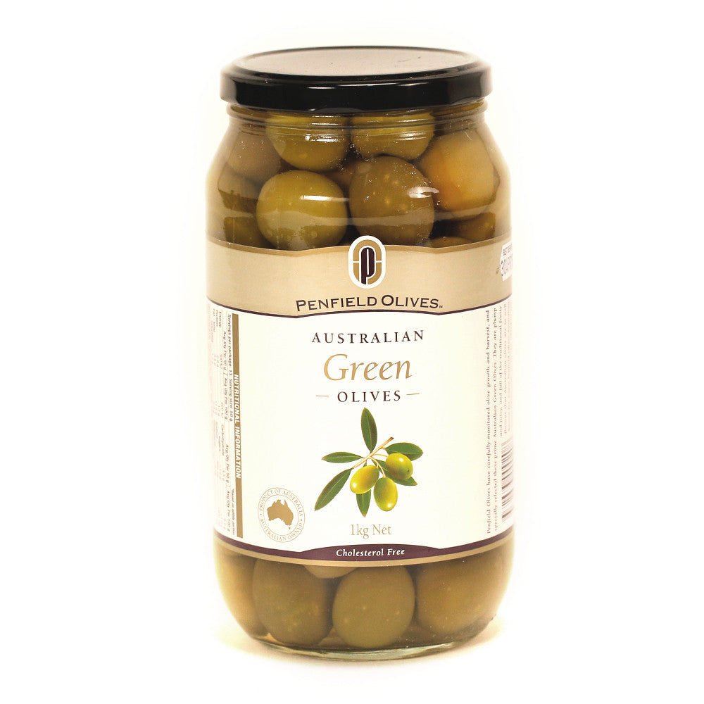 Penfield Green Olives 1kg , Grocery-Condiments - HFM, Harris Farm Markets
