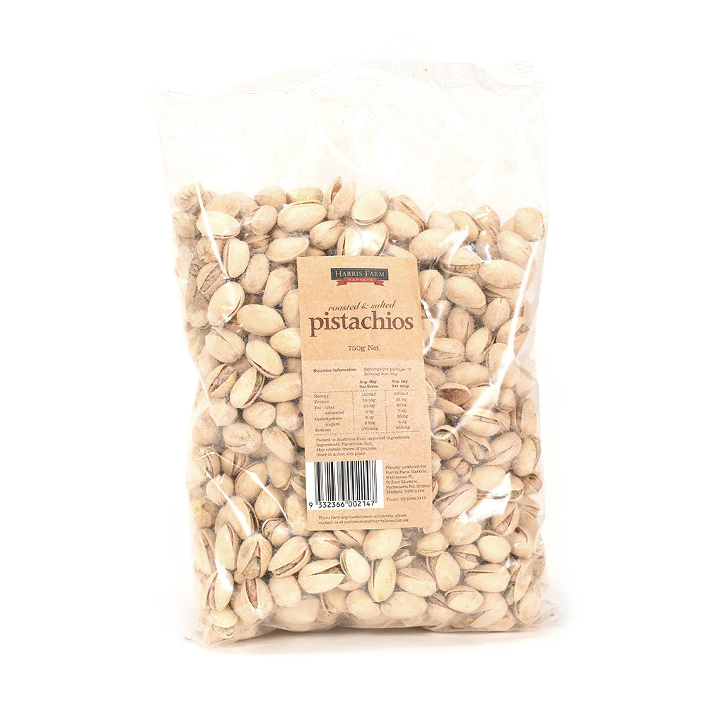 Harris Farm Pistachios Roasted & Salted 750g , Grocery-Nuts - HFM, Harris Farm Markets
