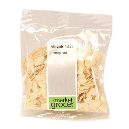 Market Grocer Almond Flakes 250g , Grocery-Nuts - HFM, Harris Farm Markets
