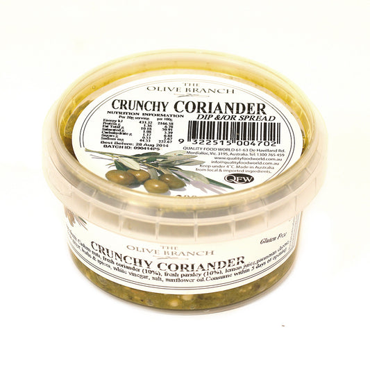 Olive Branch Crunchy Coriander Dip 200g , Frdg1-Antipasti - HFM, Harris Farm Markets
