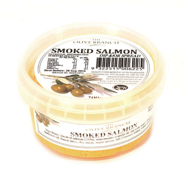 Olive Branch Smoke Salmon Dip 200g , Frdg1-Antipasti - HFM, Harris Farm Markets
