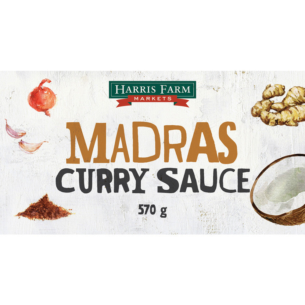 Harris Farm Sauce - Madras Curry (570g)