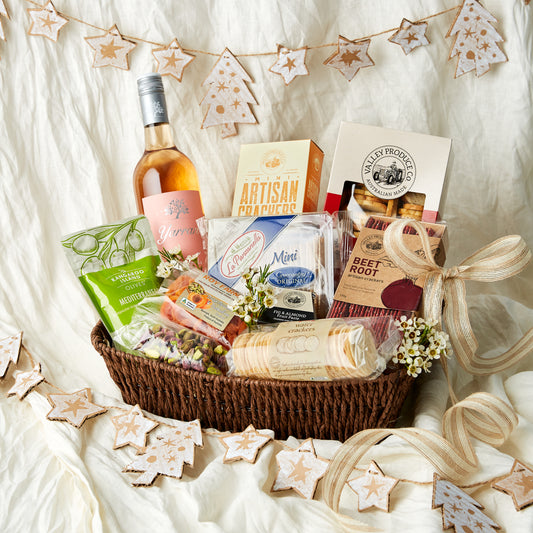 Rose Picnic - Just Add Cheese Hamper | Harris Farm Online