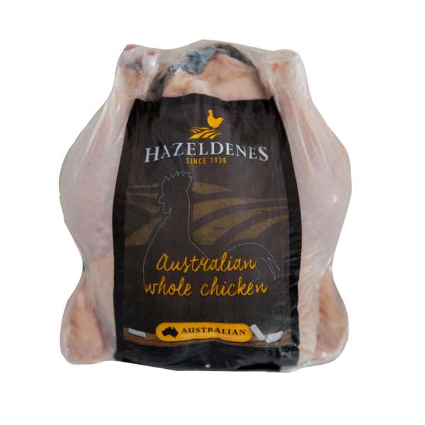 Chicken - Whole (1.2-1.8kg) Free Range - Hazeldenes , Frdg5-Meat - HFM, Harris Farm Markets
