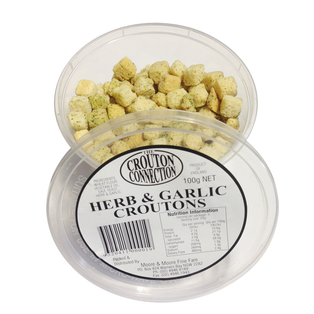 Crouton Herb and Garlic 100g , Grocery-Biscuits - HFM, Harris Farm Markets
 - 2