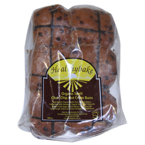 Healthy Bake Hot Cross Bun Choc 6pk , Z-Bakery - Harris Farm Markets, Harris Farm Markets
