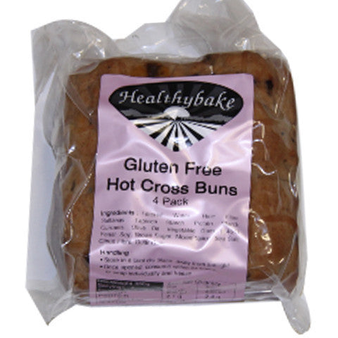 Healthy Bake Hot Cross Bun Choc Gluten Free 6pk , Z-Bakery - Harris Farm Markets, Harris Farm Markets
