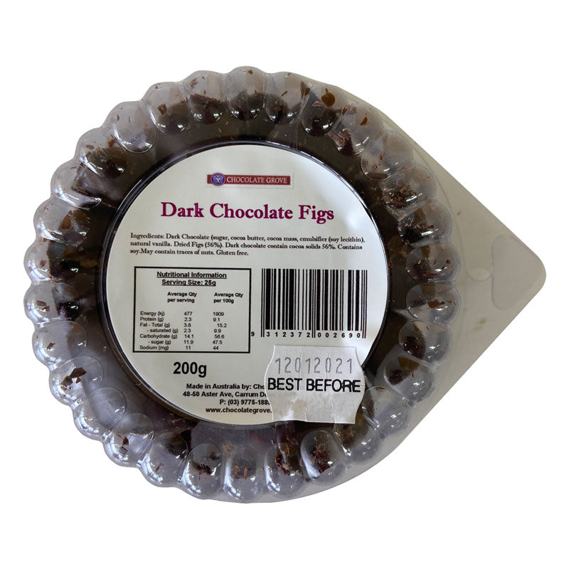 Buy Choc Grove Dark Chocolate Figs from Harris Farm Online Harris