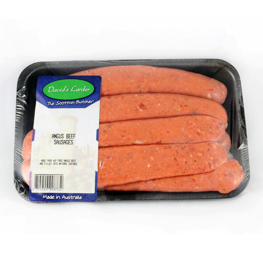 Sausages Beef Thin 450-650g Davids Larder , Frdg5-Meat - HFM, Harris Farm Markets
 - 1