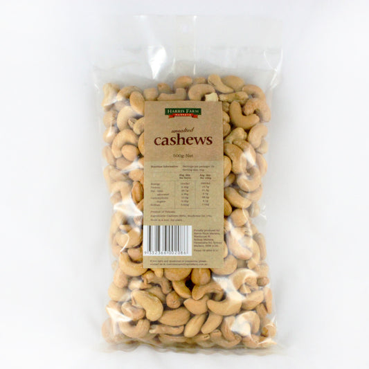 Cashews Unsalted 500g HFM , Grocery-Nuts - HFM, Harris Farm Markets
 - 1