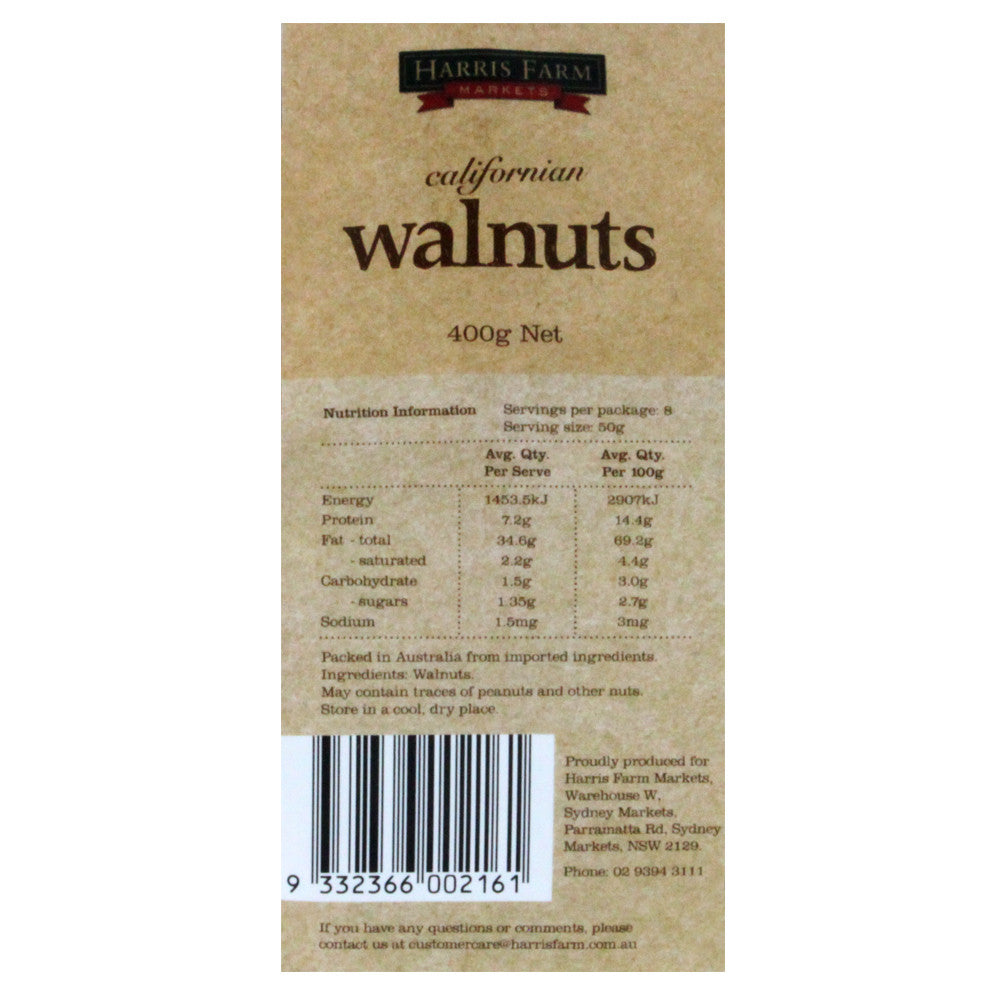 Walnuts 400g Harris Farm , Grocery-Nuts - HFM, Harris Farm Markets
 - 2