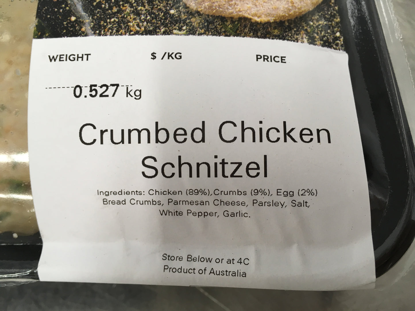 Joe Papandrea Chicken Schnitzel Crumbed | Harris Farm Online