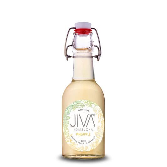 Jiva Kombucha Pineapple 250ml | Harris Farm Online