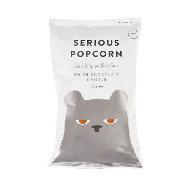 Serious Popcorn White Chocolate Drizzle 100g