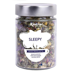 Kintra Foods Organic Sleepy Leaf Tea Jar | Harris Farm Online