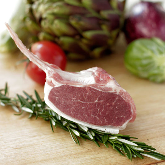Lamb Cutlets Victorian Free Range B&C min 60g ea , Butcher - Butcher, Harris Farm Markets
