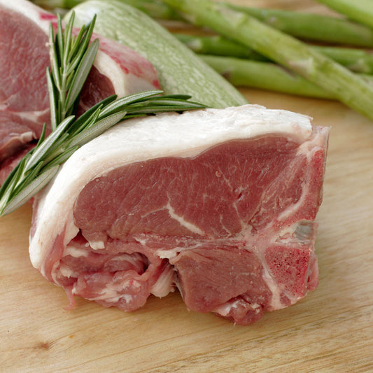 Lamb Chops Loin Victorian Free Range B&C min 80g ea , Butcher - Butcher, Harris Farm Markets
