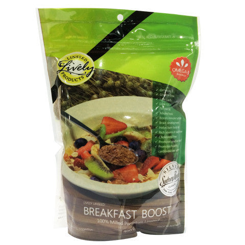 Lively Breakfast Boost 400g , Grocery-Breakfast - HFM, Harris Farm Markets
