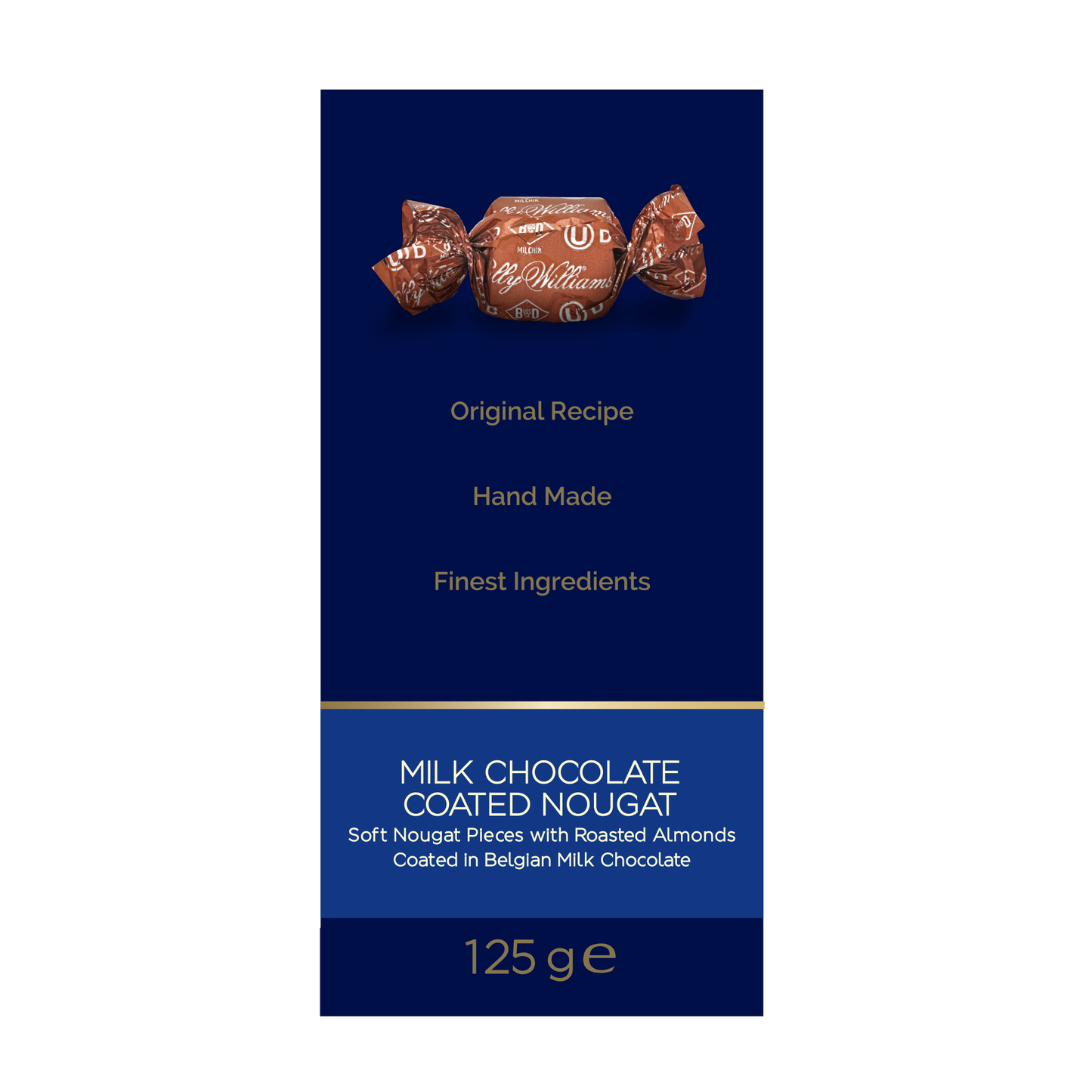 Sally Williams Milk Chocolate Coated Nougat | Harris Farm Online