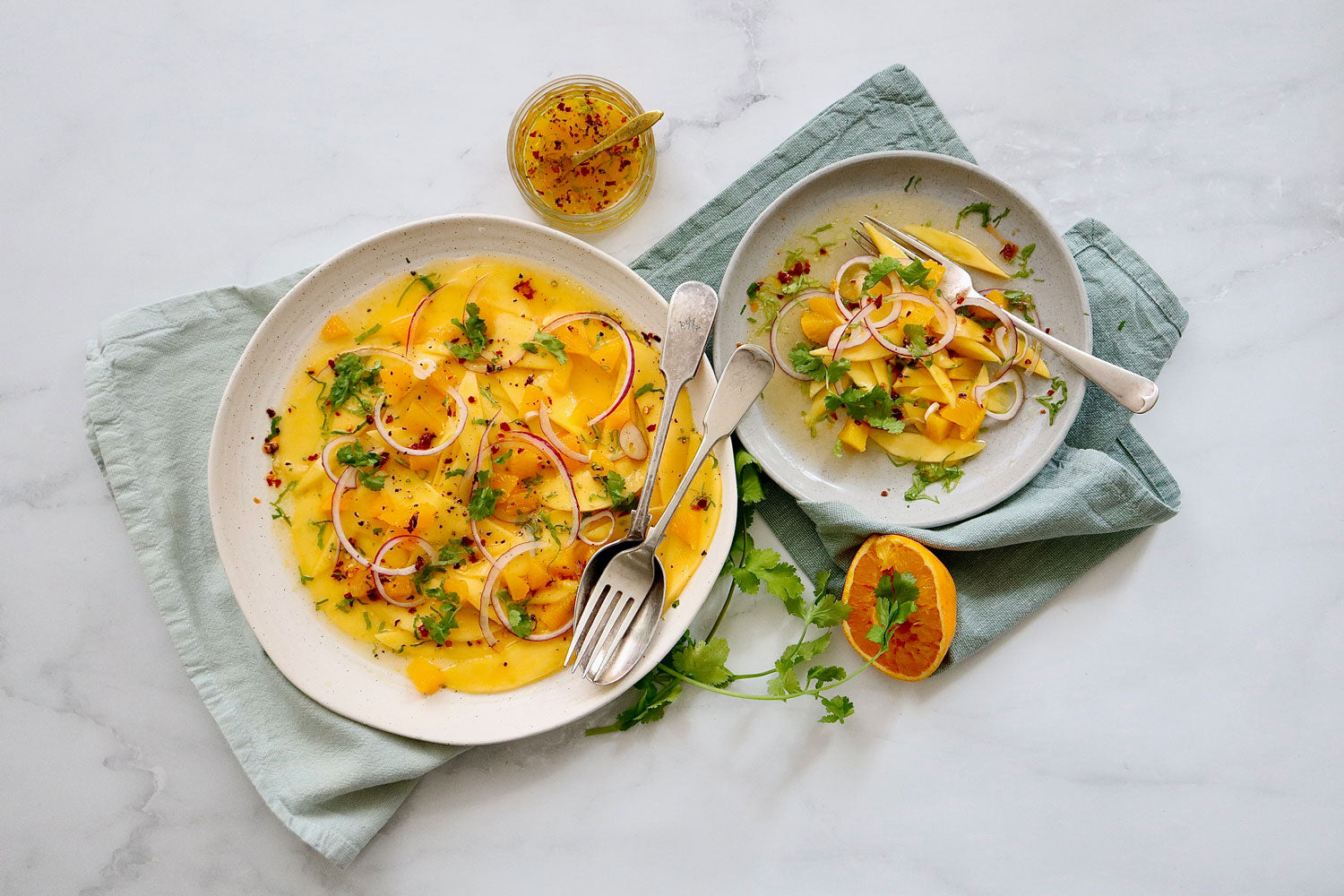 Chilled Vegan Mango and Orange Ceviche | Harris Farm Online