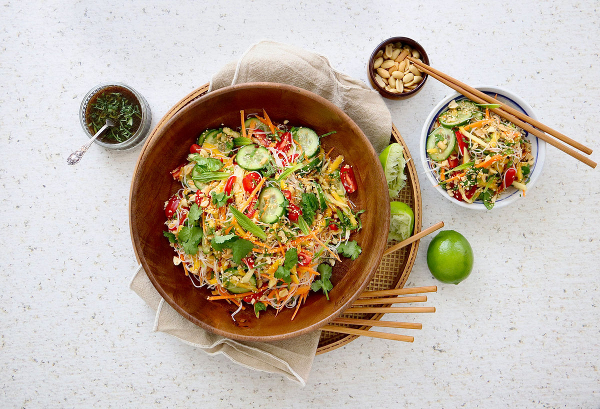 Southeast Asian Style Mango Salad - with Vermicelli Noodles  | Harris Farm Online