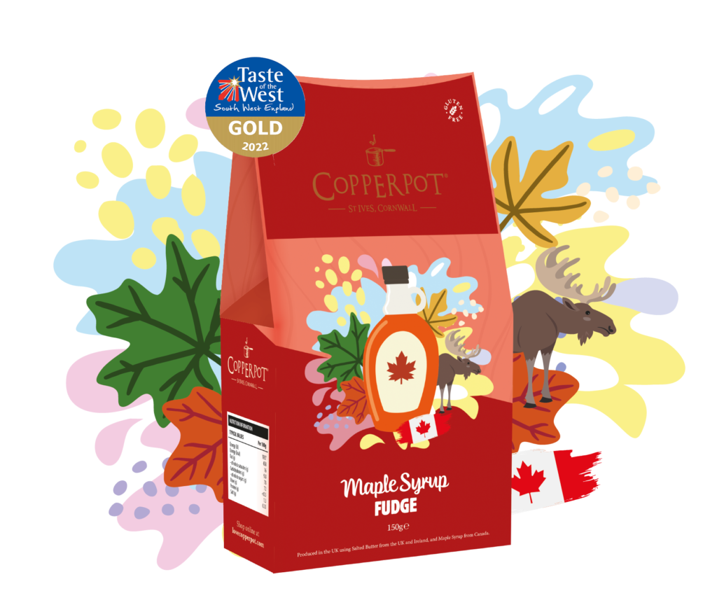 Copperpot Maple Syrup Fudge 150g