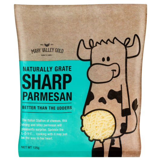 Parmesan - Shredded (125g) Mary Valley