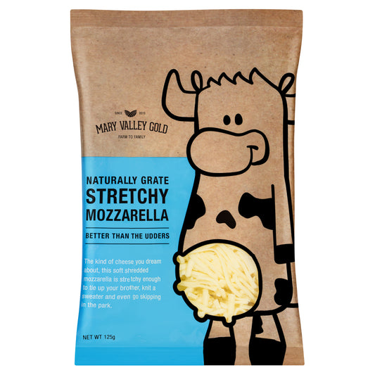 Mozzarella - Shredded (400g) Mary Valley