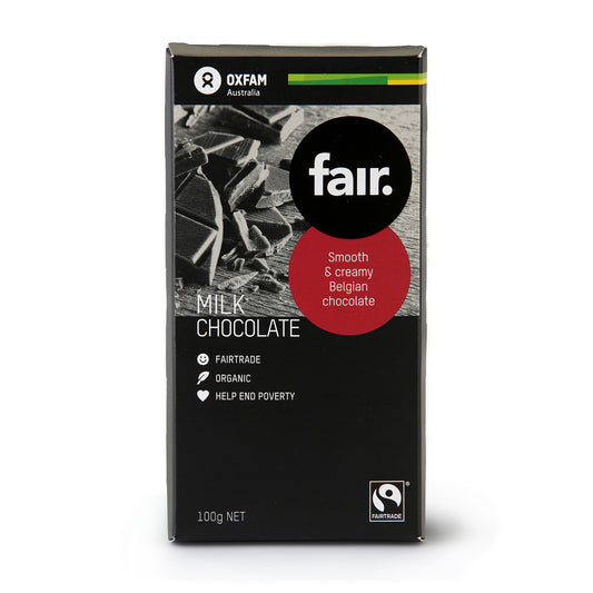 Oxfam - Chocolate Belgian Milk (100g)