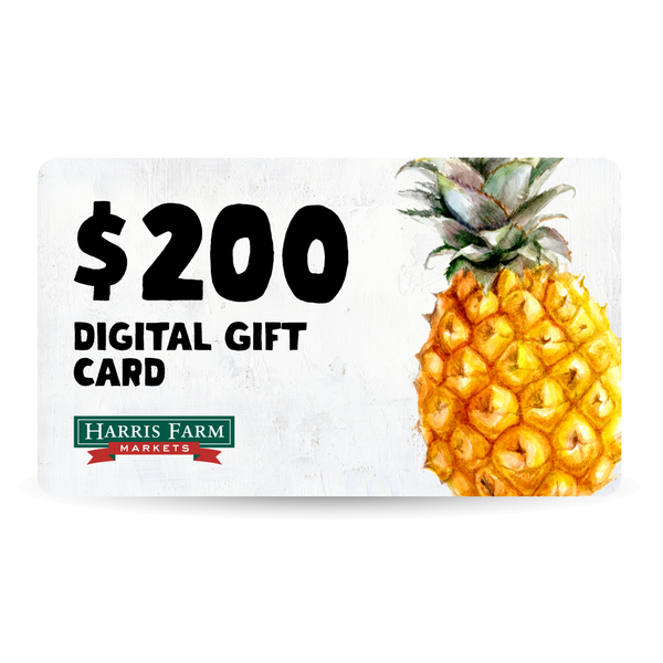 Harris Farm Digital Gift Card $200