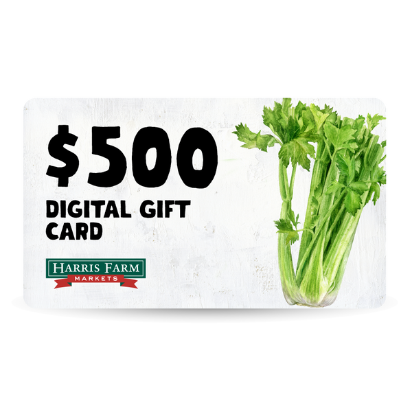 Harris Farm Digital Gift Card $500