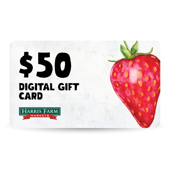 Harris Farm Digital Gift Card $50