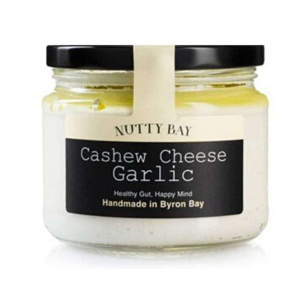 Nutty Bay Garlic Cashew Cheese | Harris Farm Online