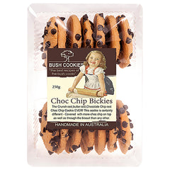 Bush Cookies Choc Chip Bickies 250g